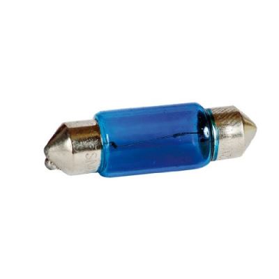 Sumex - 10 Ampoules Navette 12V 10W T11X35 Bleu