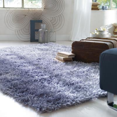 Tapis de salon shaggy uni de haute qualité COOL GLAMOUR Tapis longues mèches par Esprit 70 x 140 cm