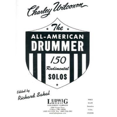 Méthodes Et Pédagogie Carl Fischer Wilcoxon Charley - All American Drummer - 150 Rudimental Solos - Batterie Batterie