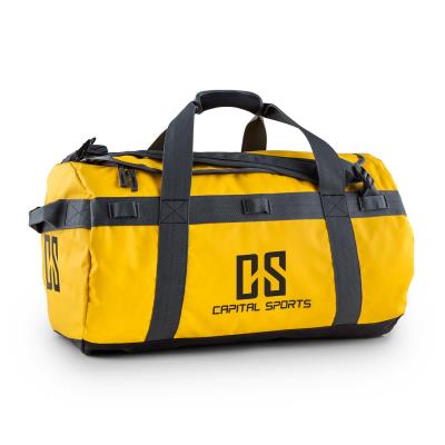 Capital Sports Travel M Sac de sport 60l sac à dos marin imperméable -jaune