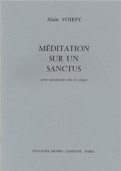 MEDITATION SUR UN SANCTUS
