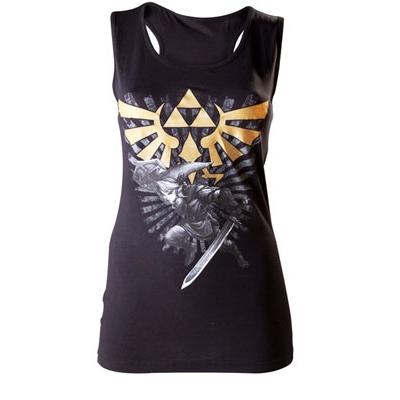 The Legend of Zelda - Débardeur fille Gold Logo (L)