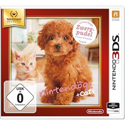 Nintendogs + Cats : Zwergpudel & Neue Freunde - Nintendo Selects - [3DS] [import allemand]