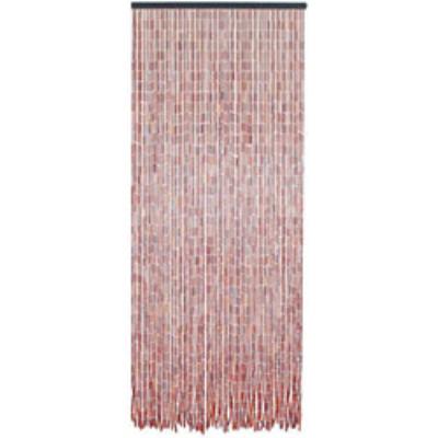 Morel rid.port. batonnets bambou perles bois