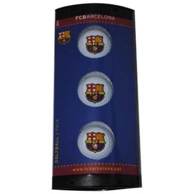 Fc barcelona coffret 3 balles de golf