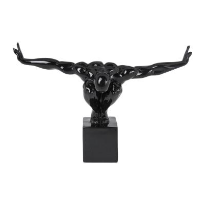 Statue athlÃ'te noir PM