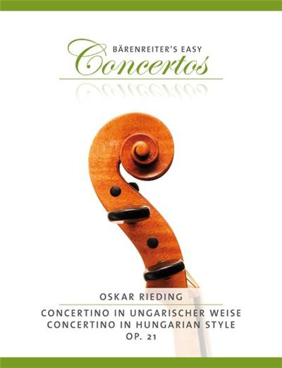 Rieding Oskar Concertino La Mineur (Style Hongrois) Violon/Piano