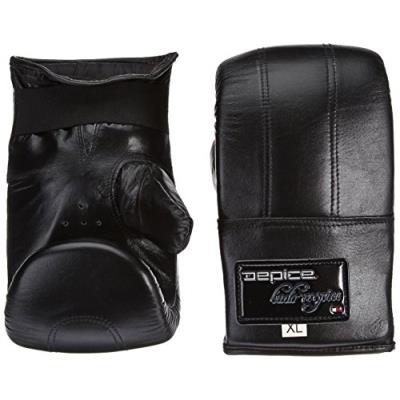 Depice sa-hc gants en cuir pour sac de frappe noir taille xl