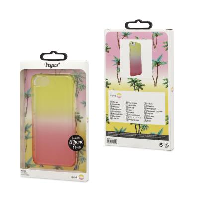 MUVIT LIFE Vegas - Coque de protection pour téléphone portable - jaune, rose