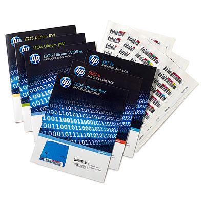 HPE LTO-5 Ultrium RW Bar Code Label Pack - streepjescode-etiketten