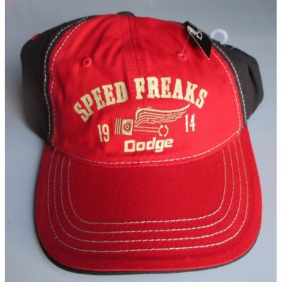 casquette dodge rouge piston aillé speed freaks homme femme