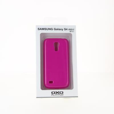 COQUE SOUPLE ROSE BRILLANTE POUR SAMSUNG GALAXY S4 MINI OXO PLATINUM XTPSMGS4MPK5