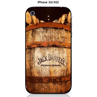 Coque Apple iPhone 3G / 3GS design Jack Daniel's tonneau