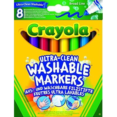 Crayola - 58-8328-e-000 - 8 feutres à colorier - ultra lavable