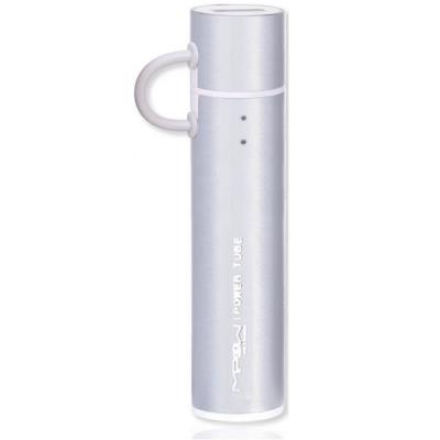 Batterie de secours mipow power tube sp2600m-sr argent-accumulateurs pour appareils