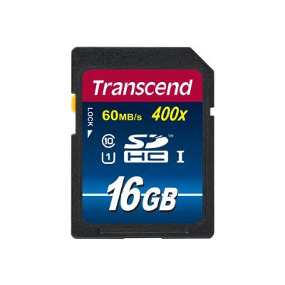 Transcend Premium - flashgeheugenkaart - 16 GB - SDHC UHS-I
