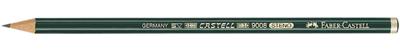 Faber-Castell - Lot de 12 - Crayon de sténographie Castell 9008, rond, HB