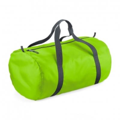 Sac de voyage toile ultra léger pliant - Packaway Barrel Bag - BG150 - vert citron
