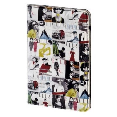 Elle-portfolio vintage pour tablette pc de 17,8 cm (7), noir