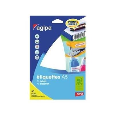 Agipa - etui de 384 pastilles blanches rondes multi-usages 30 mm de diamètre 101354