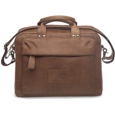 Sac à bandoulière en cuir / pakaftas New Looxs Orlando Cognac - 18 litres