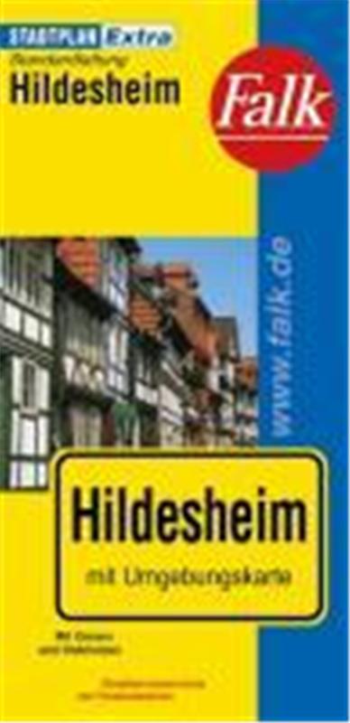 Falk Stadtplan Extra Hildesheim 1 : 17 500