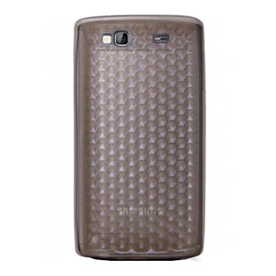 Coque Housse Gel série Diamants fumée Samsung Wave