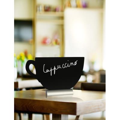Silhouette de table en aluminium tasse