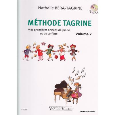 Méthodes et pédagogie VAN DE VELDE BERA-TAGRINE N. - METHODE TAGRINE VOL. 2 - PIANO + CD Piano