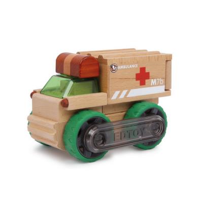 Ambulance en bois à construire Sergio
