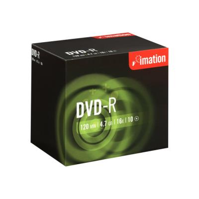 Imation Showbox - DVD-R x 10 - 4.7 Go - support de stockage