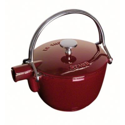 Teekanne, Edelstahl, Granat, 1,15 Liter - Staub