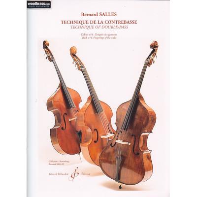Méthodes et pédagogie BILLAUDOT SALLES B. - TECHNIQUE DE LA CONTREBASSE VOL. 4 Contrebasse