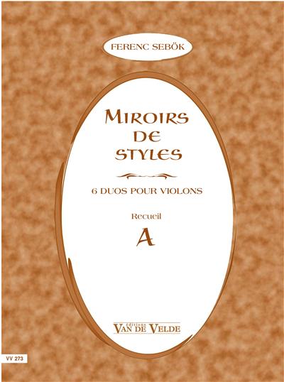 MIROIRS DE STYLES RECUEILA
