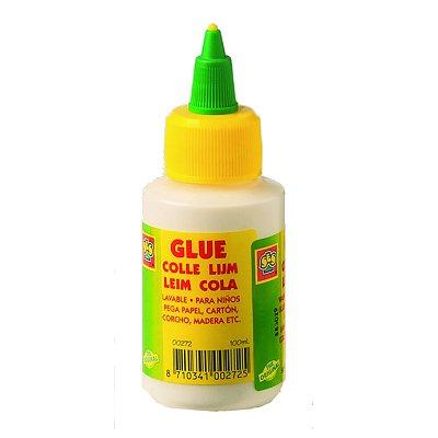 SES Creative - Colle - Colle blanche enfant : 100ml lavable