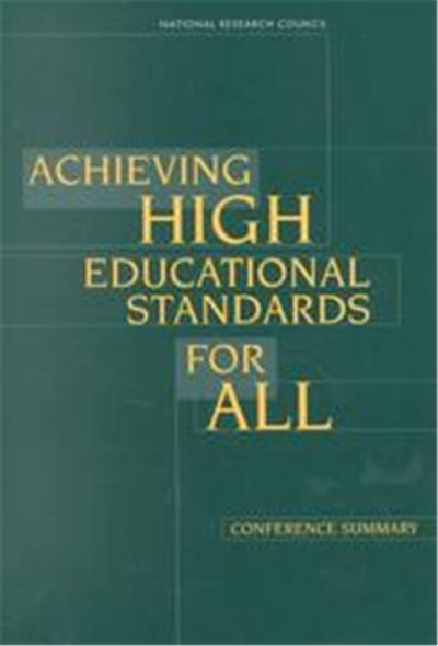 Achieving High Educational Standards for All