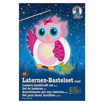 Ursus 18700039 Petra-Laternen Lampe Avec Motif De Chouette 31 X 21,8 X 10.3 Cm (Multicolore)