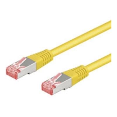 Cat 6-5000 sstp pimf gelb 50m