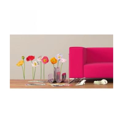 Floral Stickers Muraux 1 Planche 48X68Cm Fdri
