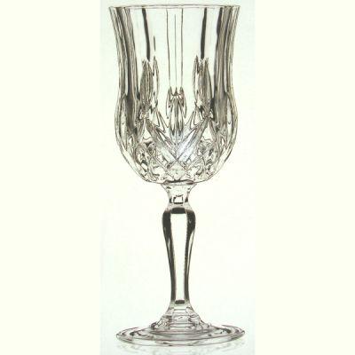 CRISTAL DE PARIS - Verres à pied eau boite x 6 OPERA cristal *