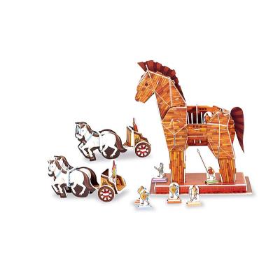 Puzzle 3D le Cheval de Troie