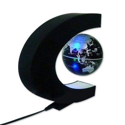 Globe terrestre 10 cm en lévitation avec anneau magnétique à