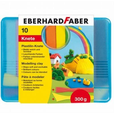 Eberhard Faber 572010 - Argile-Pétrir, Kunststoffbox 10