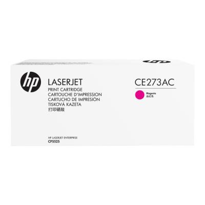 HP 650A - magenta - origineel - tonercartridge ( CE273AC ) - Contract