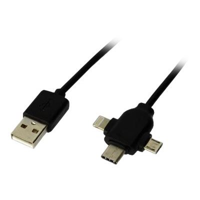 MCL Samar MC923-1C/MULTIZ - Lightning-kabel - Lightning / USB - 1 m