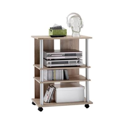 Fmd 205-007_ei variant 7 meuble tv panneaux mélaminiques chêne 65 x 40 x 85 cm