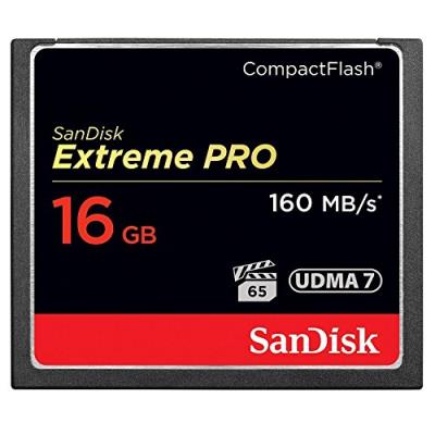 Sandisk extreme pro 16 go carte mémoire compactflash udma7 sdcfxps-016g-x46
