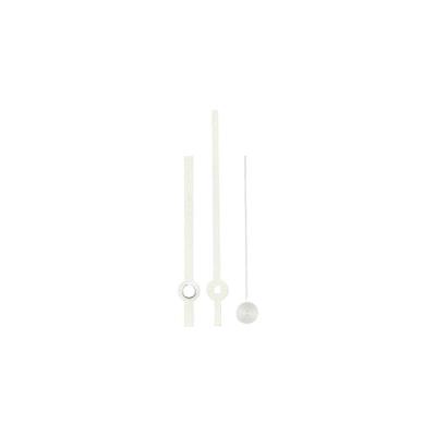 Lot d'aiguilles standard aluminium blanc rond 60 x 80 x 60 195765