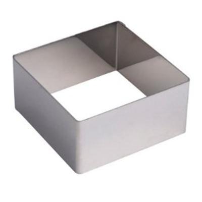 BAUMALU - Cadre à patisserie inox carré 6x6 cm *