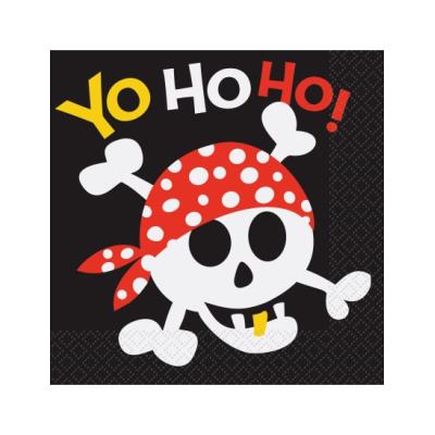 Serviettes pirates (x16) Pirates
